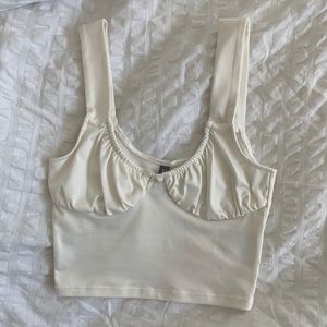 White H&M tank top